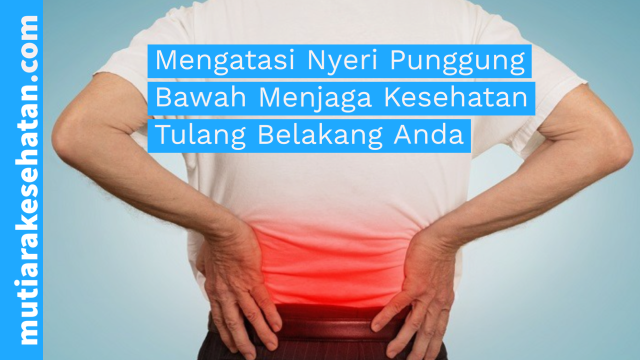 Mengatasi Nyeri Punggung Bawah Menjaga Kesehatan Tulang Belakang Anda